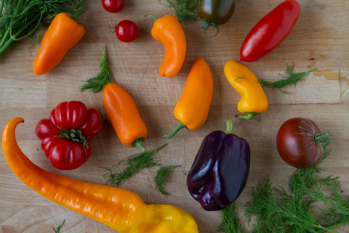 Mixed Peppers