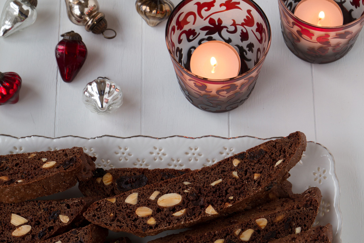 Chocolate-Cherry Biscotti