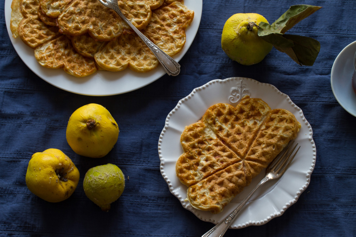 Quince Waffles