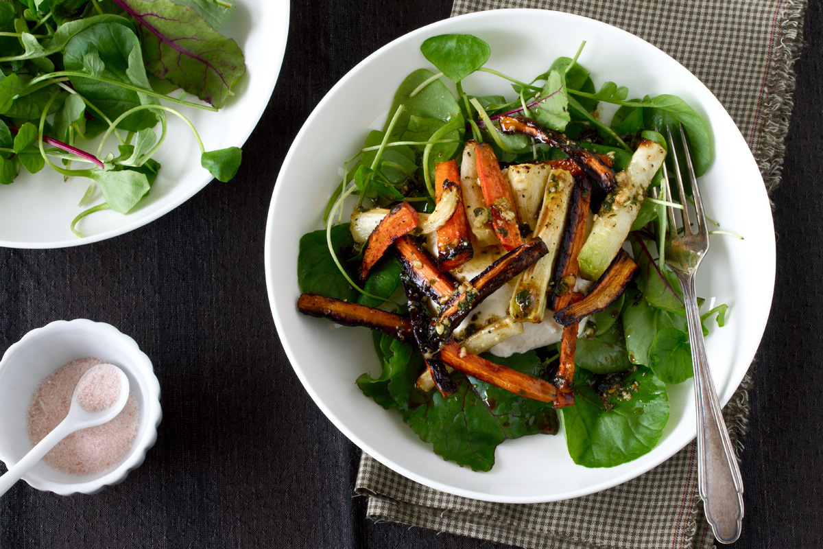 Roasted Carrot Salad