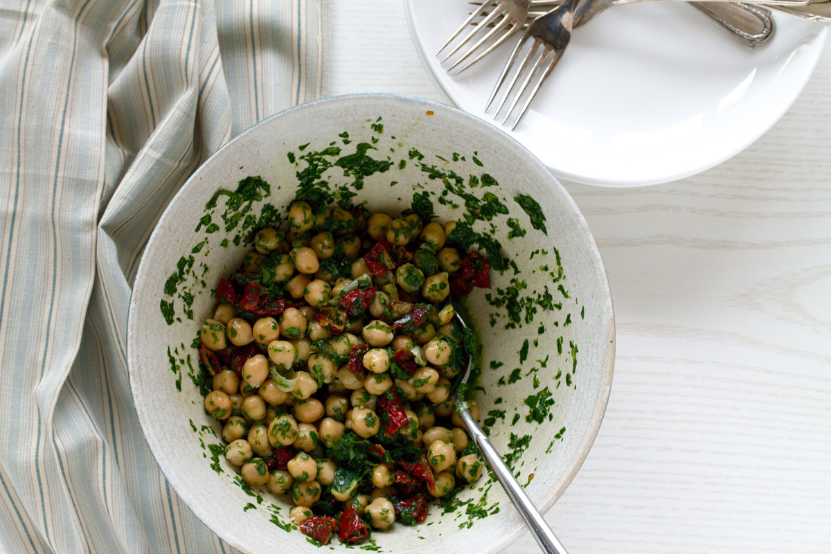 Herbes Garbanzo Bean Salad